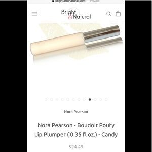 Nora Pearson boudoir pouty lip plumper‎ in crystal